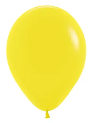 Sempertex Latex Balloons Fashion Yellow 11in- 100 pieces