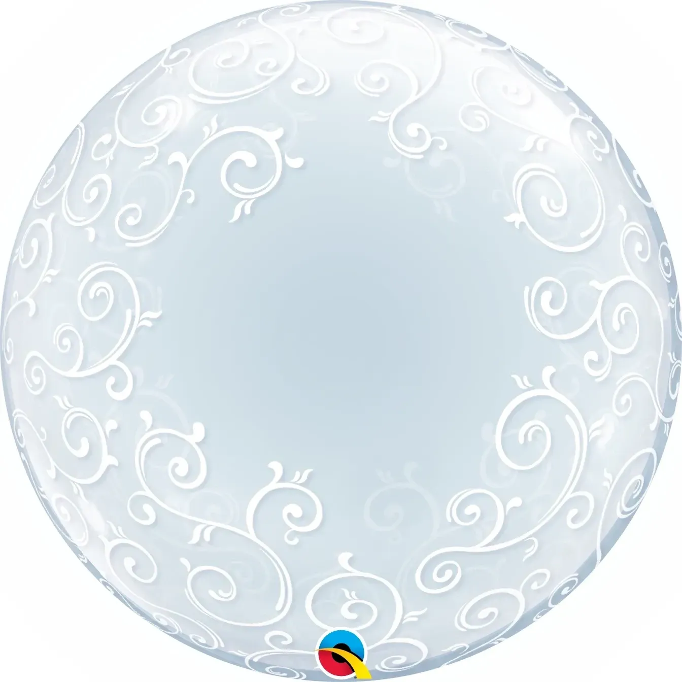 Bubble Balloon Fancy Filigree 24in
