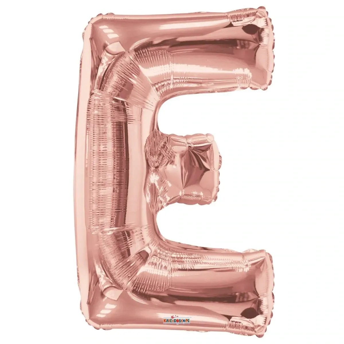 Foil Balloon Letter E Rose Gold 34in