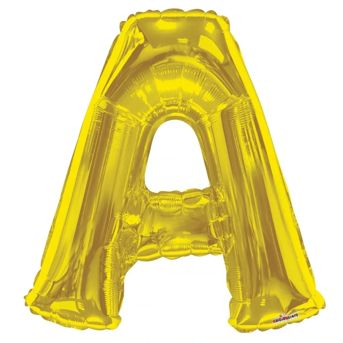 Foil Balloon Letter A Gold 34in