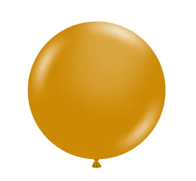 Tuftex Latex Balloons Gold 36in - 2 pieces
