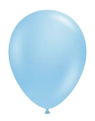 Tuftex Latex Balloons Pastel Baby Blue 11in - 100 pieces