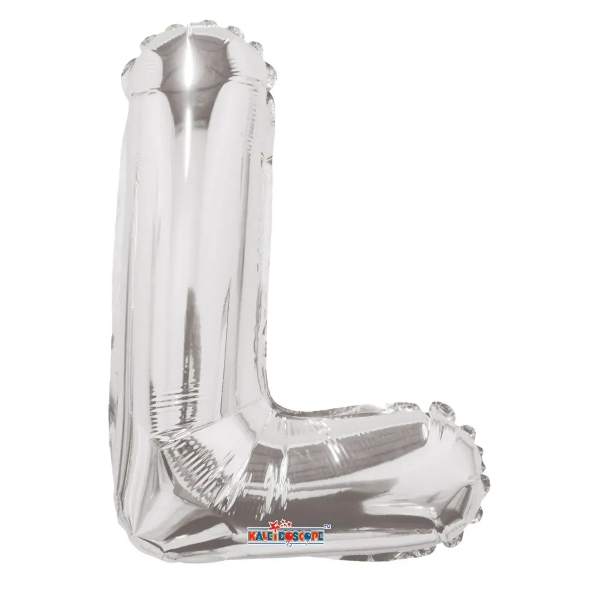 Foil Balloon Letter L Silver 14in