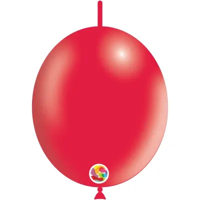 Balloonia Latex Balloons Standard Red 6in - 100 pieces