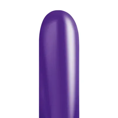 Sempertex Entertainer Latex Balloons Fashion Violet Twisting Nozzle Up 260 - 50 pieces