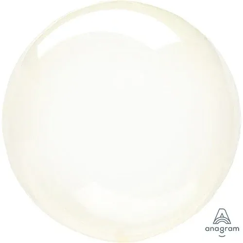 Bubble Balloon Crystal Clearz Petite Yellow 10in