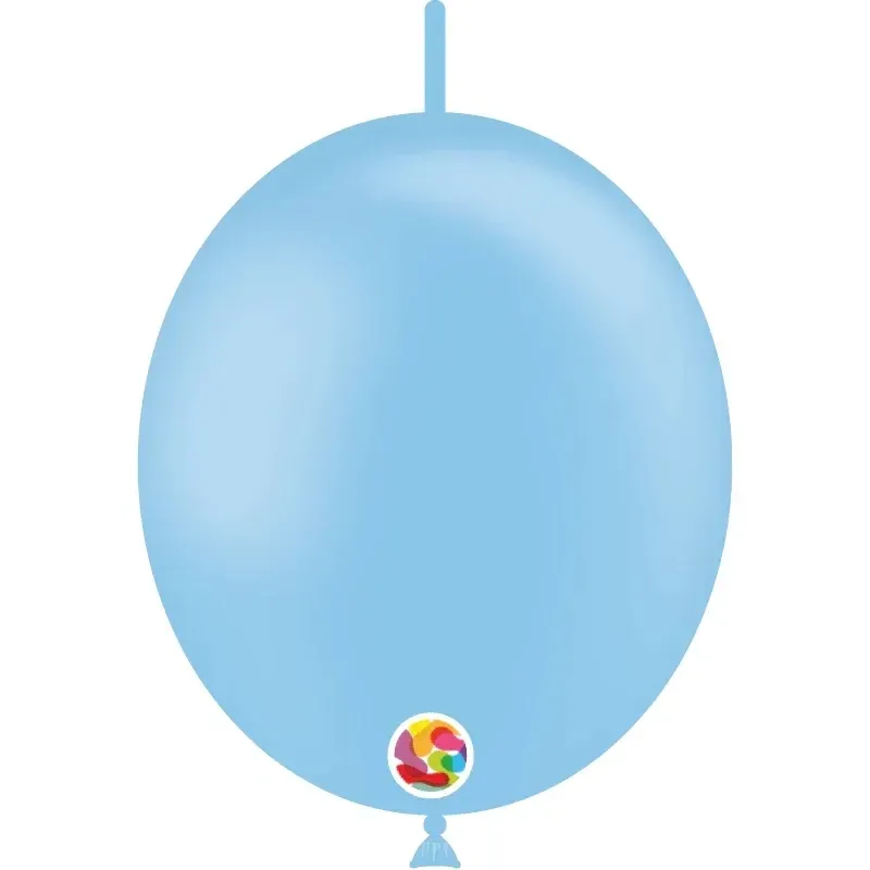 Balloonia Latex Balloons Matte Blue 6in - 100 pieces