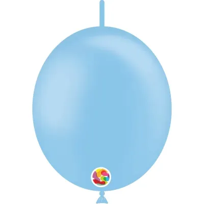 Balloonia Latex Balloons Matte Blue 6in - 100 pieces