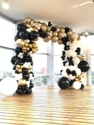 Classy Balloon Arch with structure