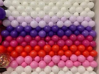 Square pack wall 8ft x 8 ft