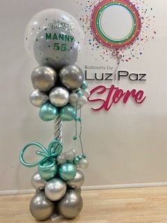 Space Grey Balloon Bouquet