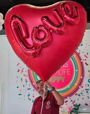 Heartfelt Love Balloon Bouquet