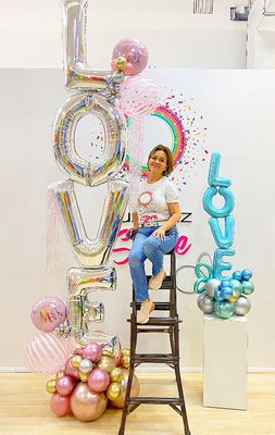 Love level up Balloon Bouquet