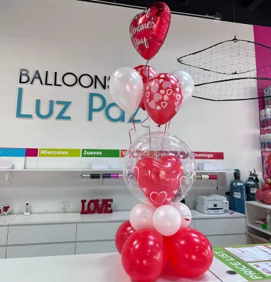 Love Blooms Balloon Bouquet