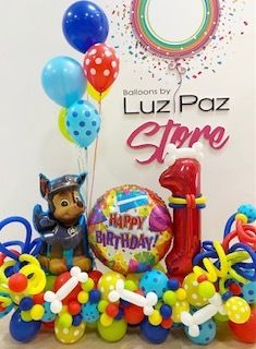 Paw Patrol!  Balloon Bouquet