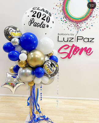 Custom magic wand Balloon Bouquet