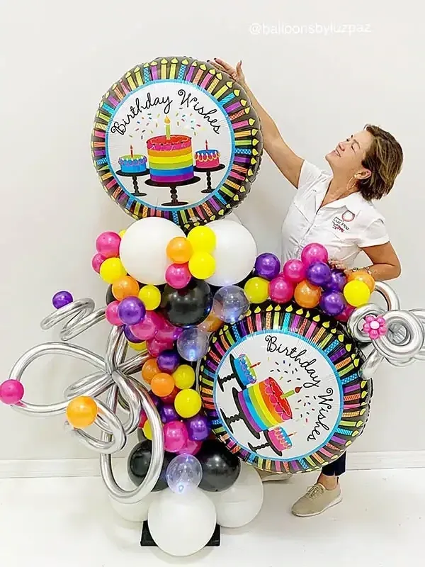 Colorful! Balloon Bouquet