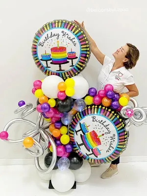 Colorful! Balloon Bouquet