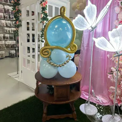 Sky Blue Balloon Bouquet