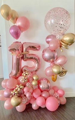 I am quince! Balloon Bouquet