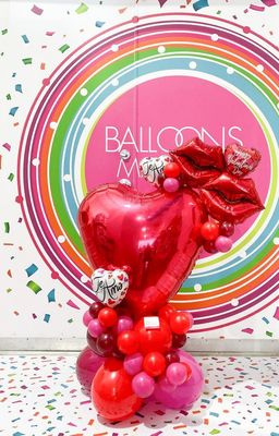 Balloon Bouquet; Te Amo