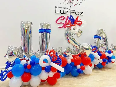 Party in the USA Balloon Bouquet