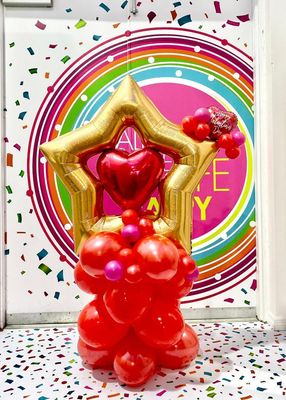 Balloon Bouquet: Estrella de mi corazón!