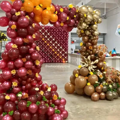 Happy thanksgiving deluxe arch