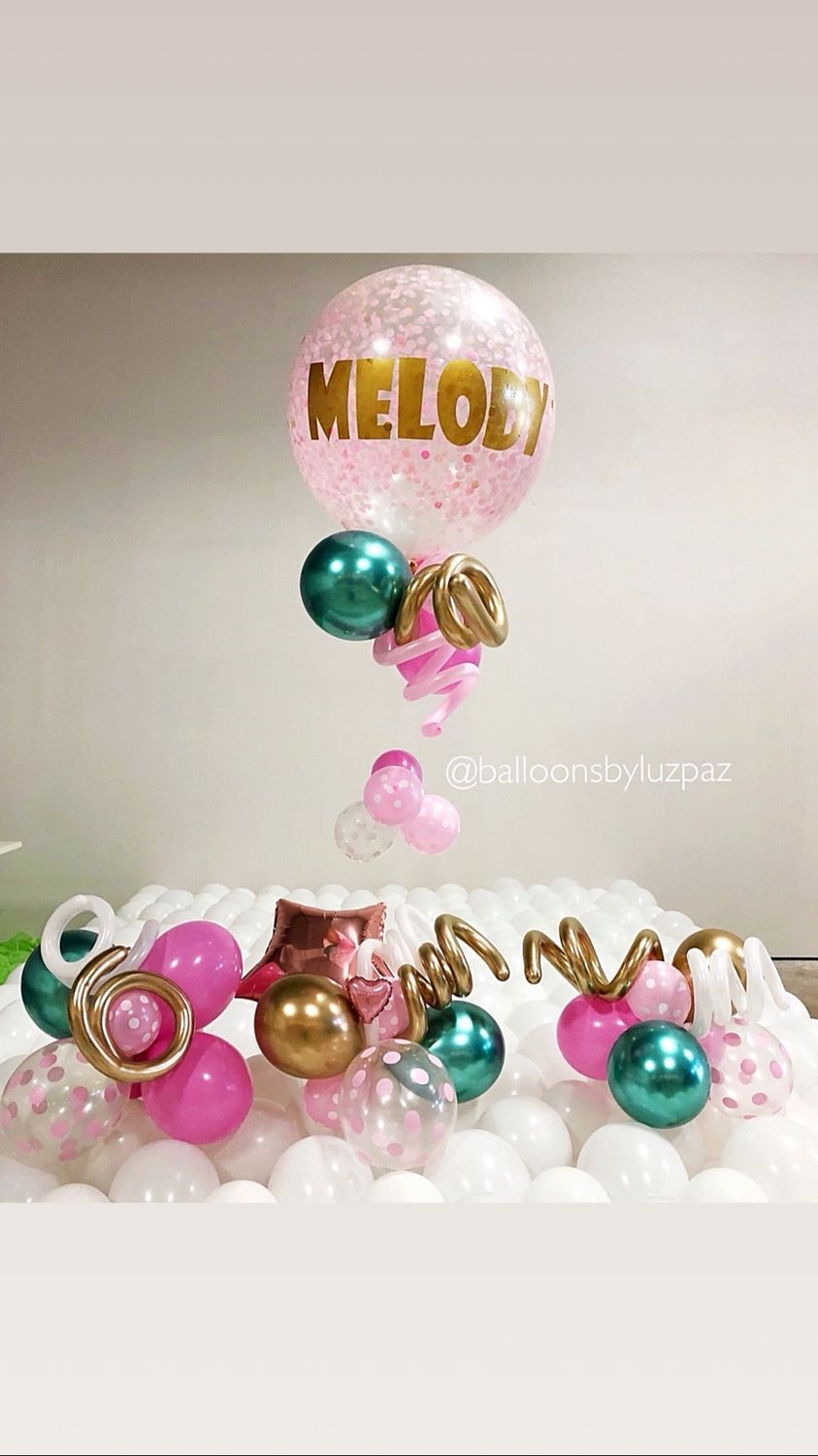 Balloon Bouquet: Baby Photo Set