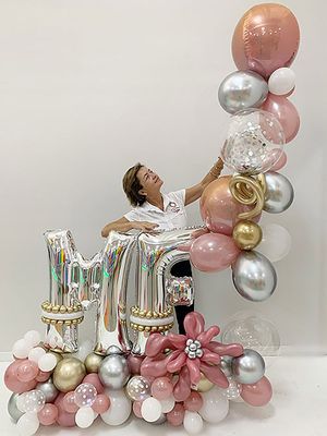 Rose and Shine! Balloon Bouquet