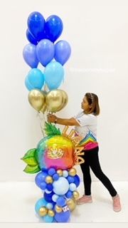 Periwinkle! Balloon Bouquet