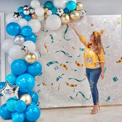Simple Organic Balloon Garland