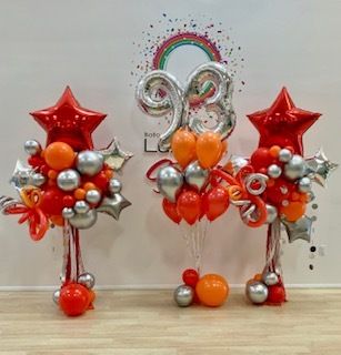 Fireball! Balloon Bouquet