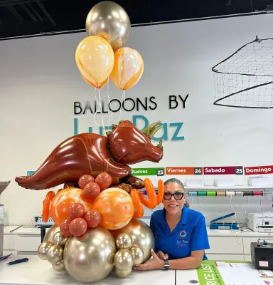 Prehistoric Party Balloon Bouquet