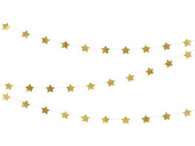 Garland Stars Gold 3.6m