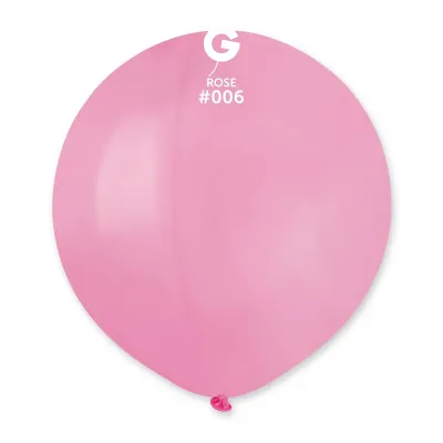 Gemar Latex Balloons Standard Rose #006 19in - 25 pieces