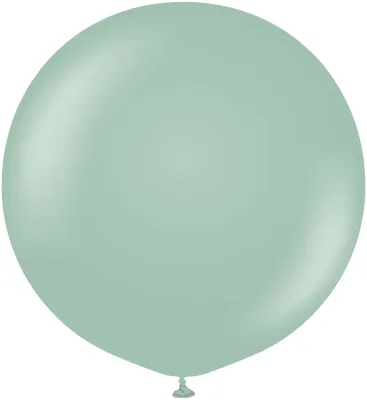 Kalisan Latex Balloons Retro Winter Green 36in - 2 pieces