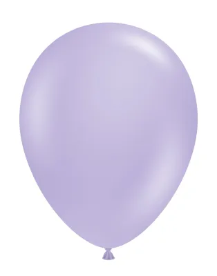 17" TUFTEX Blossom - Pastel Lavender Latex Balloons | 50 Count