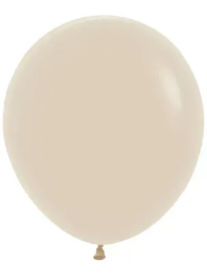 Sempertex Latex Balloons Deluxe White Sand 36in- 2pieces