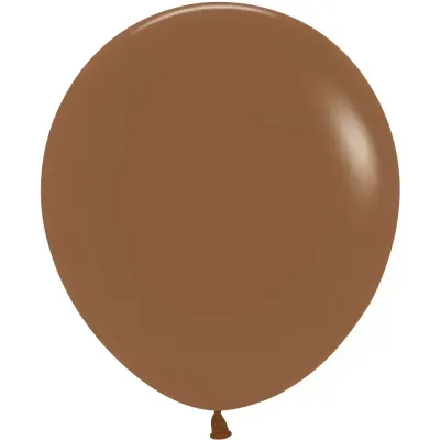 18" Sempertex Deluxe Coffee Latex Balloons | 25 Count