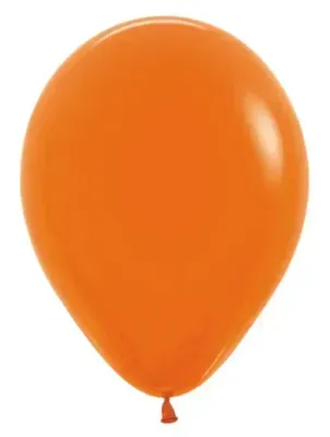 5" Sempertex Fashion Orange Latex Balloons | 100 Count