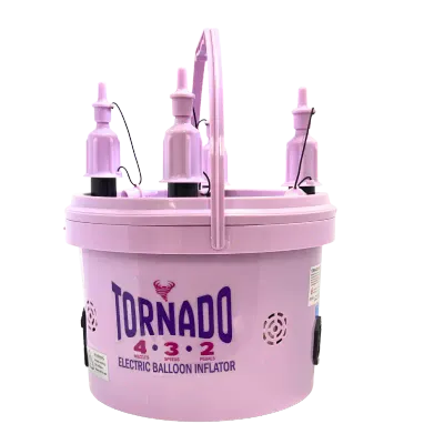 Element Series - Lilac Tornado 4 Nozzle 3 Speed 2 Pedal Bucket Inflator