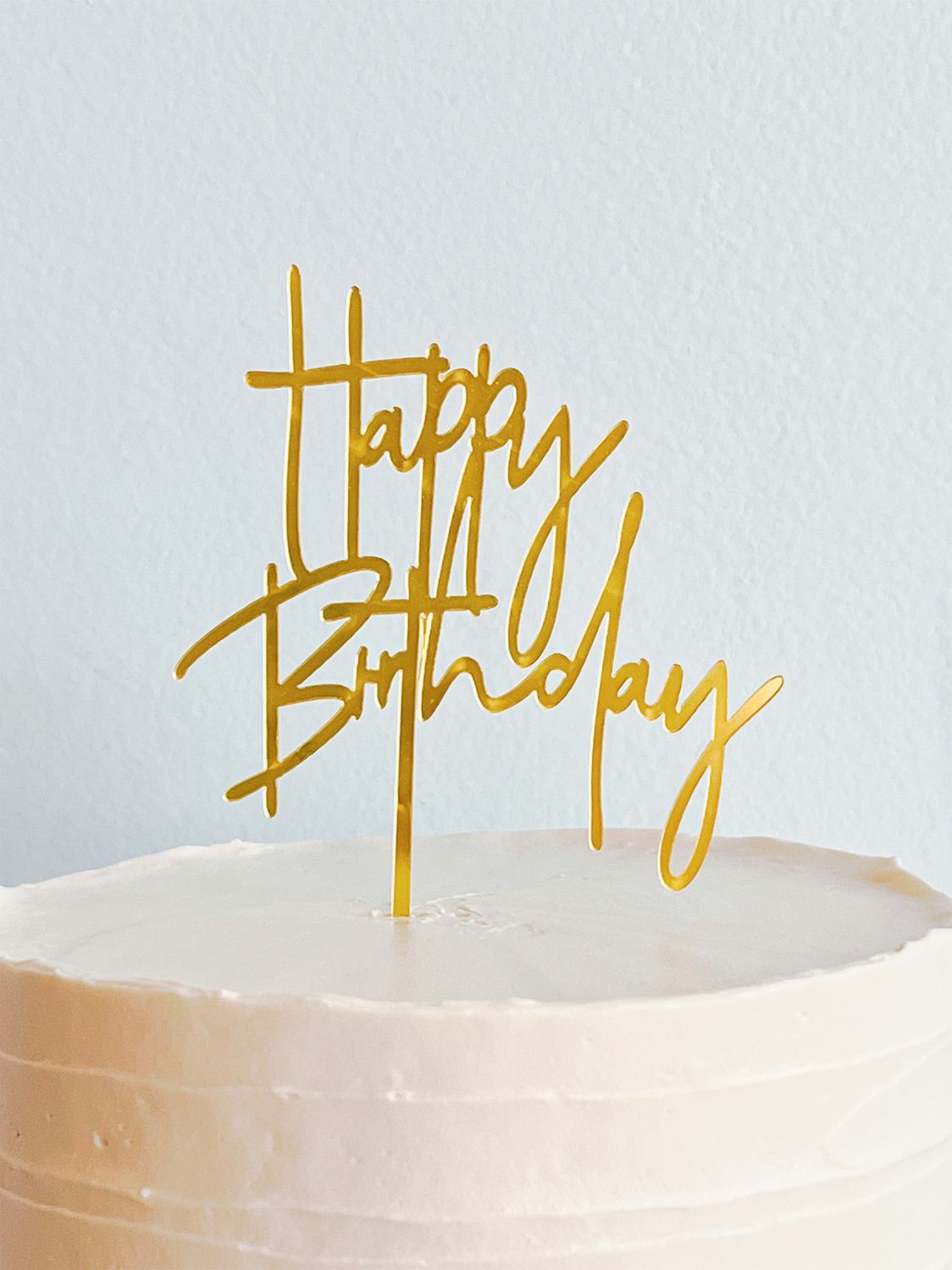 &quot;Happy Birthday&quot; Cake Topper