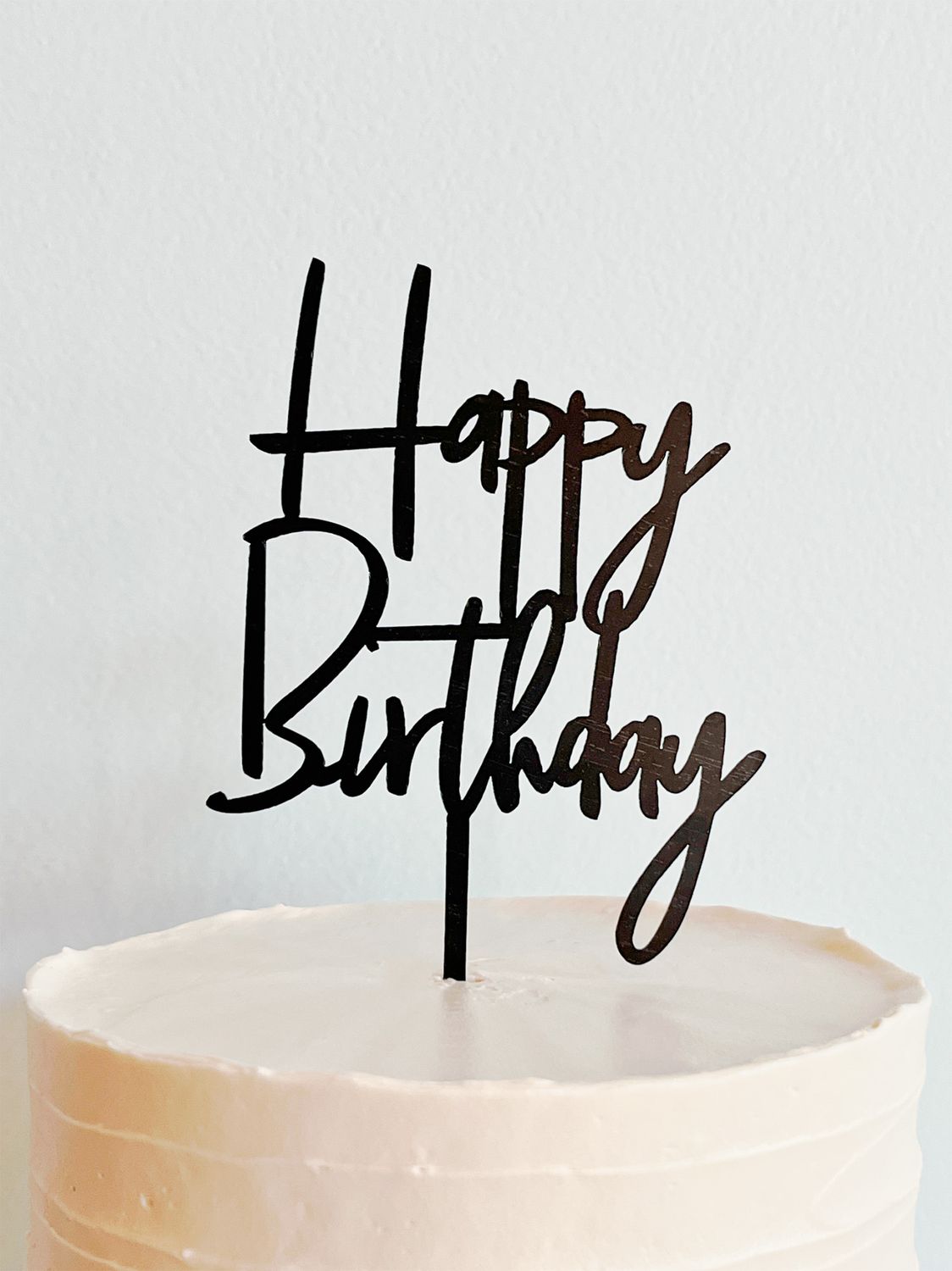 &quot;Happy Birthday&quot; Cake Topper