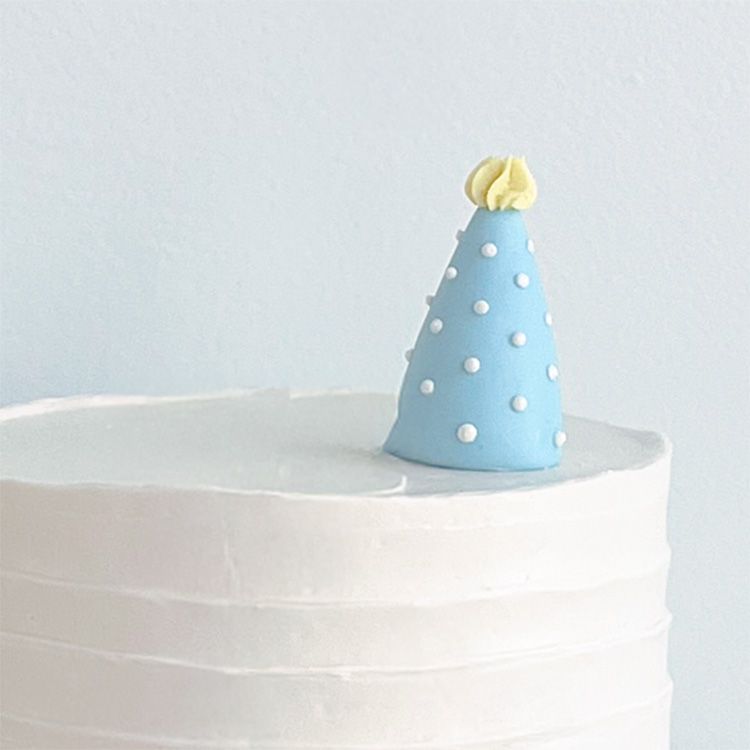 Party Popper Party Hat (cake topper)
