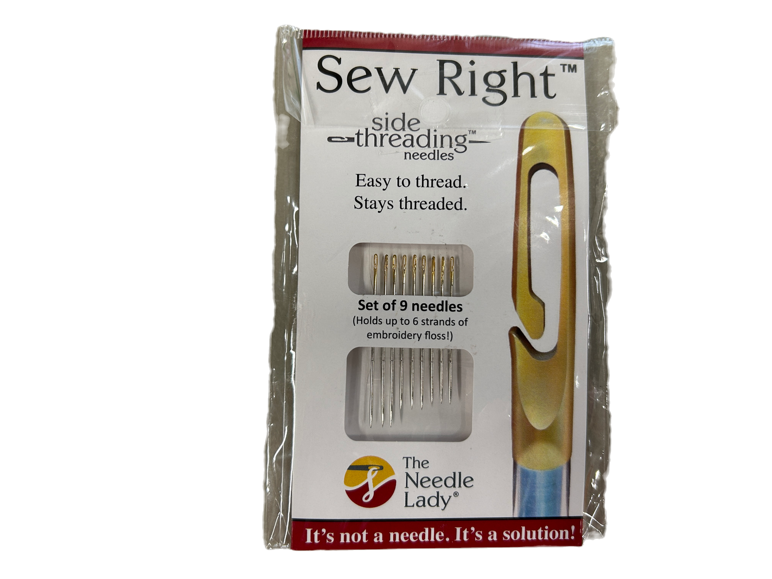 Side Thread Needles - Bury Threads Easily