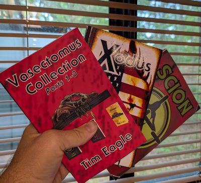 Vasectomus Collection Bundle (three signed paperbacks)