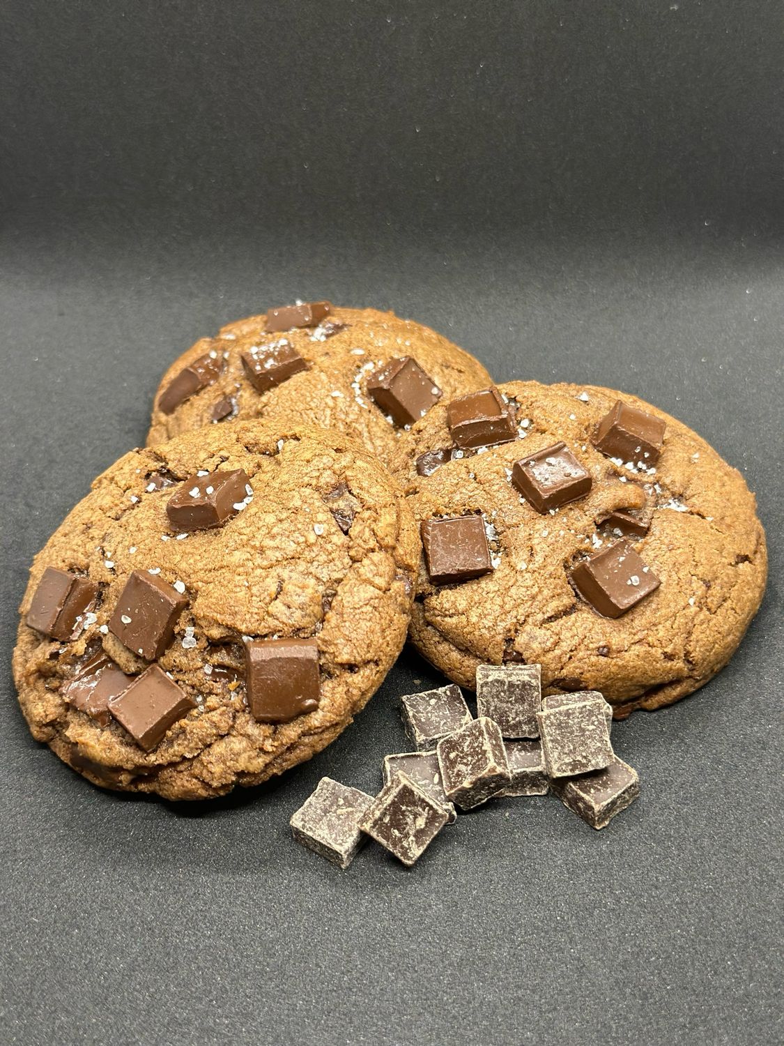 Double Chocolate Chunk Cookies