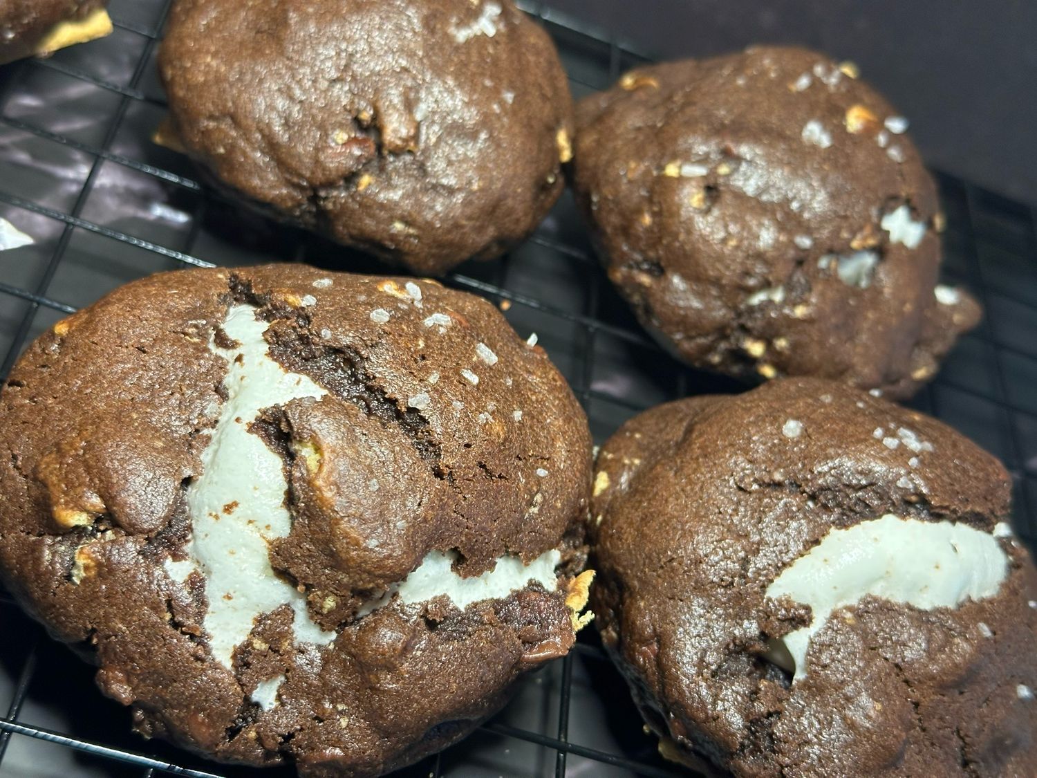 Double Chocolate S’mores Cookie