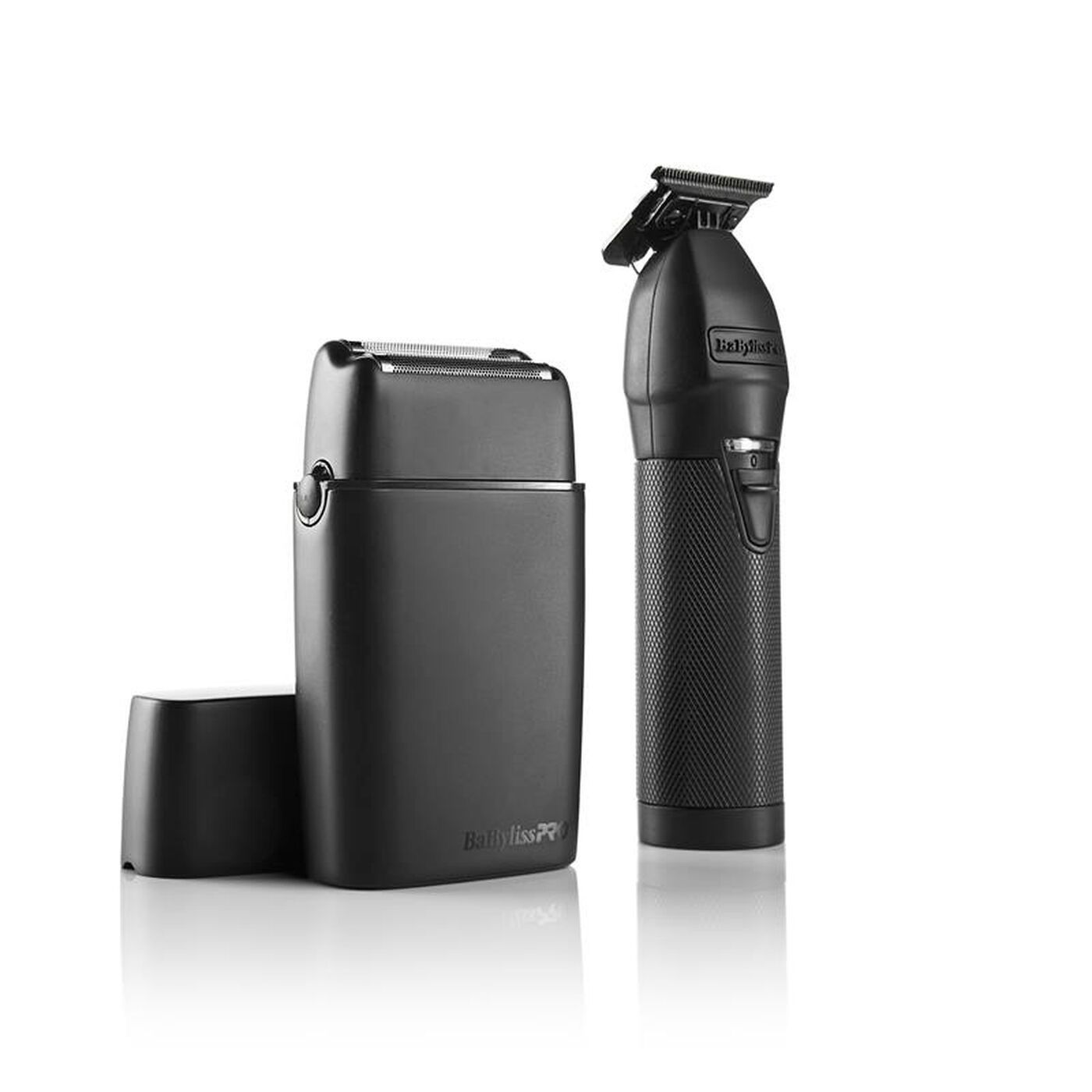 BaBylissPRO Limited FX Matte Black - Trimmer &amp; Double Foil Shaver